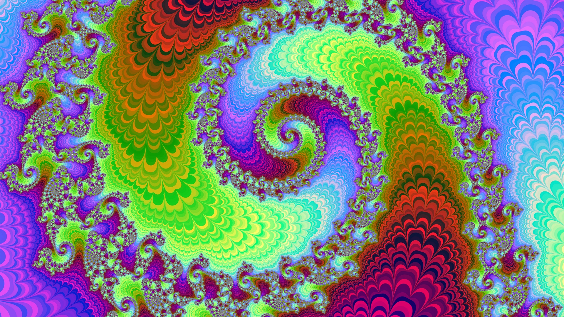 Wallpaper Spiral, Rotation, Optical Illusion, Multicolored - Optical Illusion - HD Wallpaper 