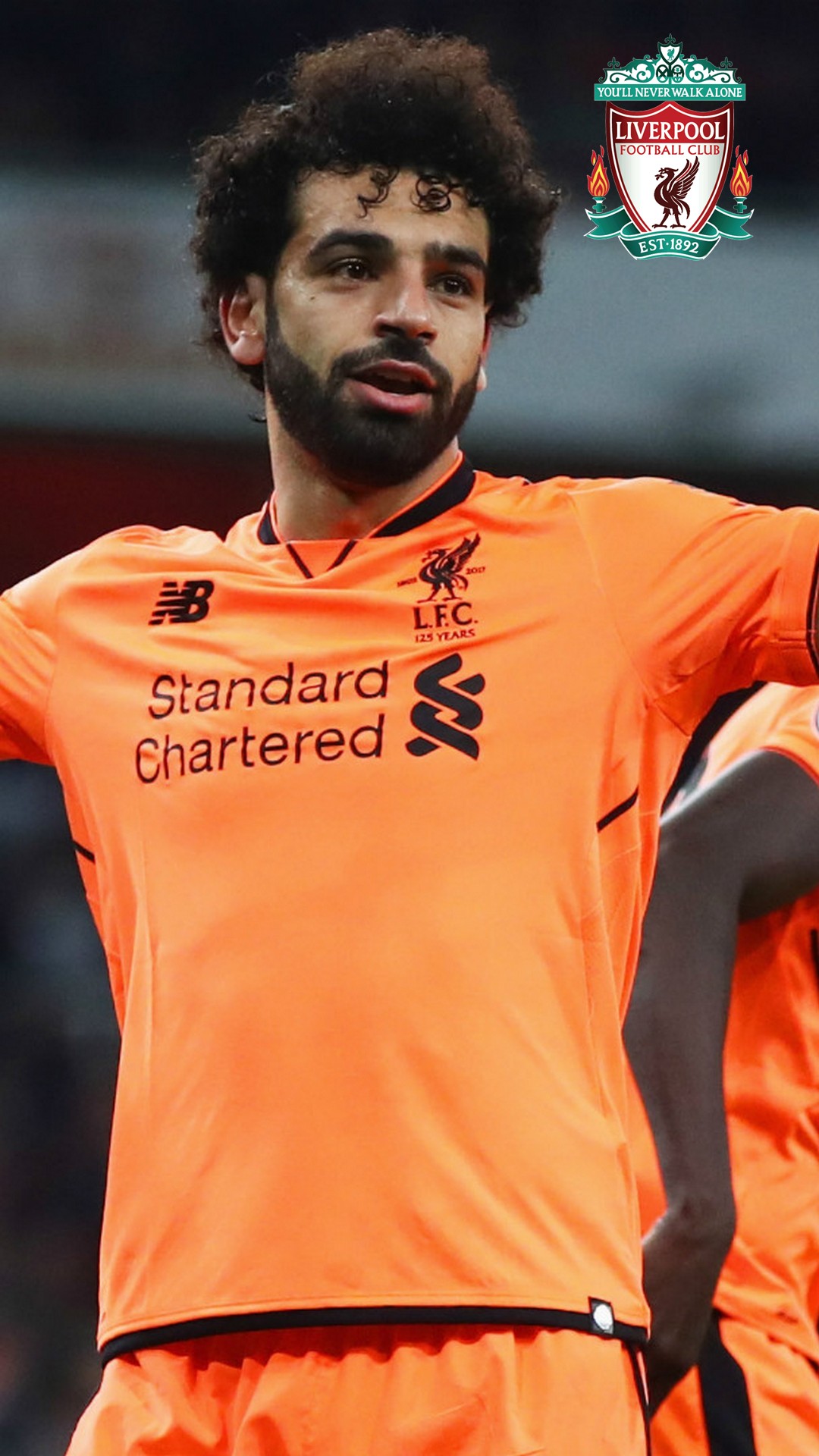 Wallpaper Liverpool Mohamed Salah Android With Image - Anfield Statium - HD Wallpaper 