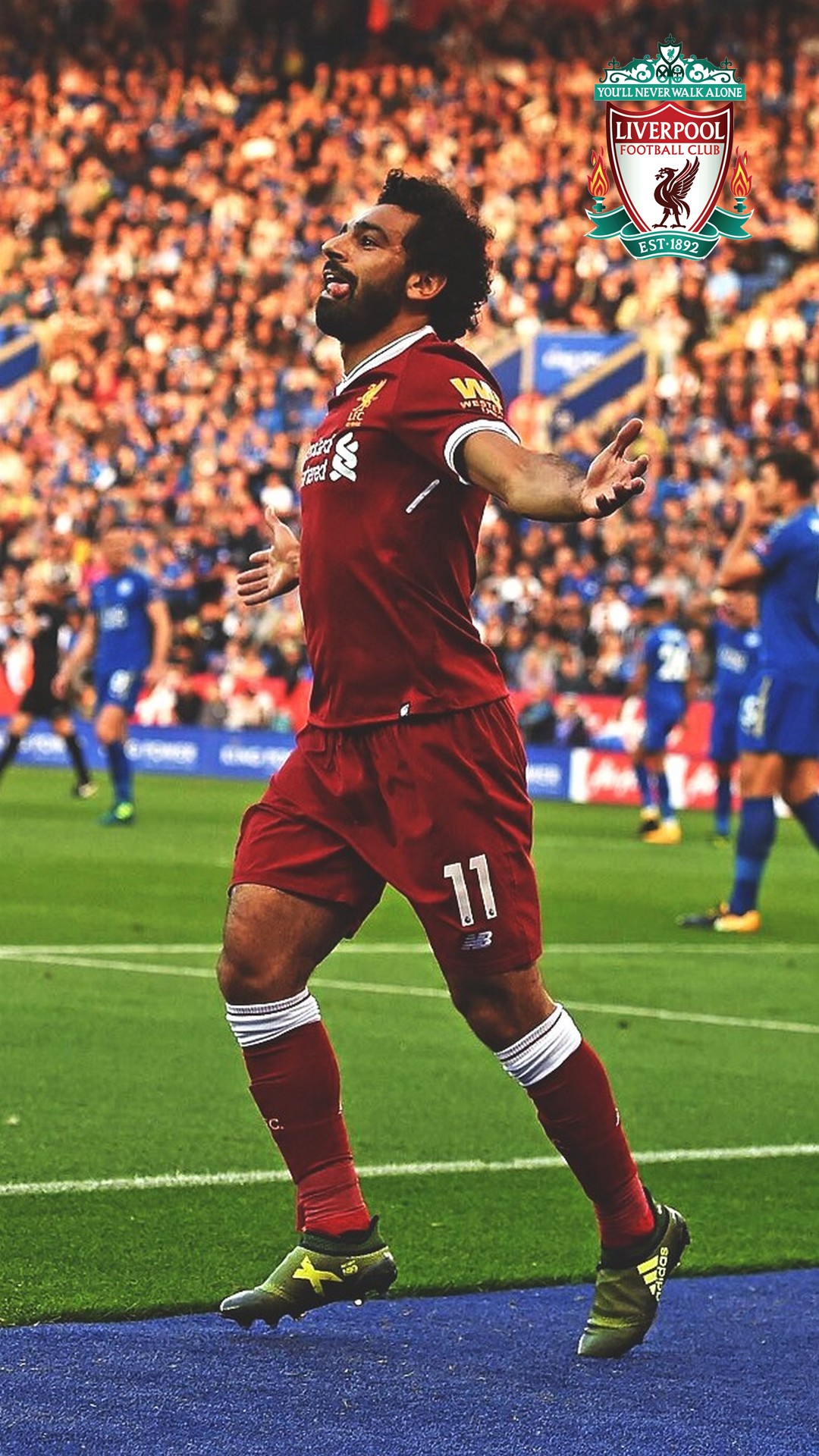 Mohamed Salah Liverpool Iphone Wallpaper With Image - De Mohamed Salah 2018 2019 - HD Wallpaper 