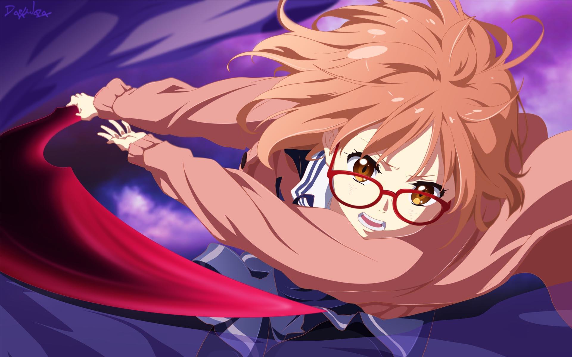 Mirai Kuriyama Sword - Kyoukai No Kanata Mirai Sword - HD Wallpaper 