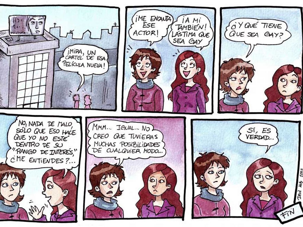 Comic De Lgbt Conversaciones - HD Wallpaper 