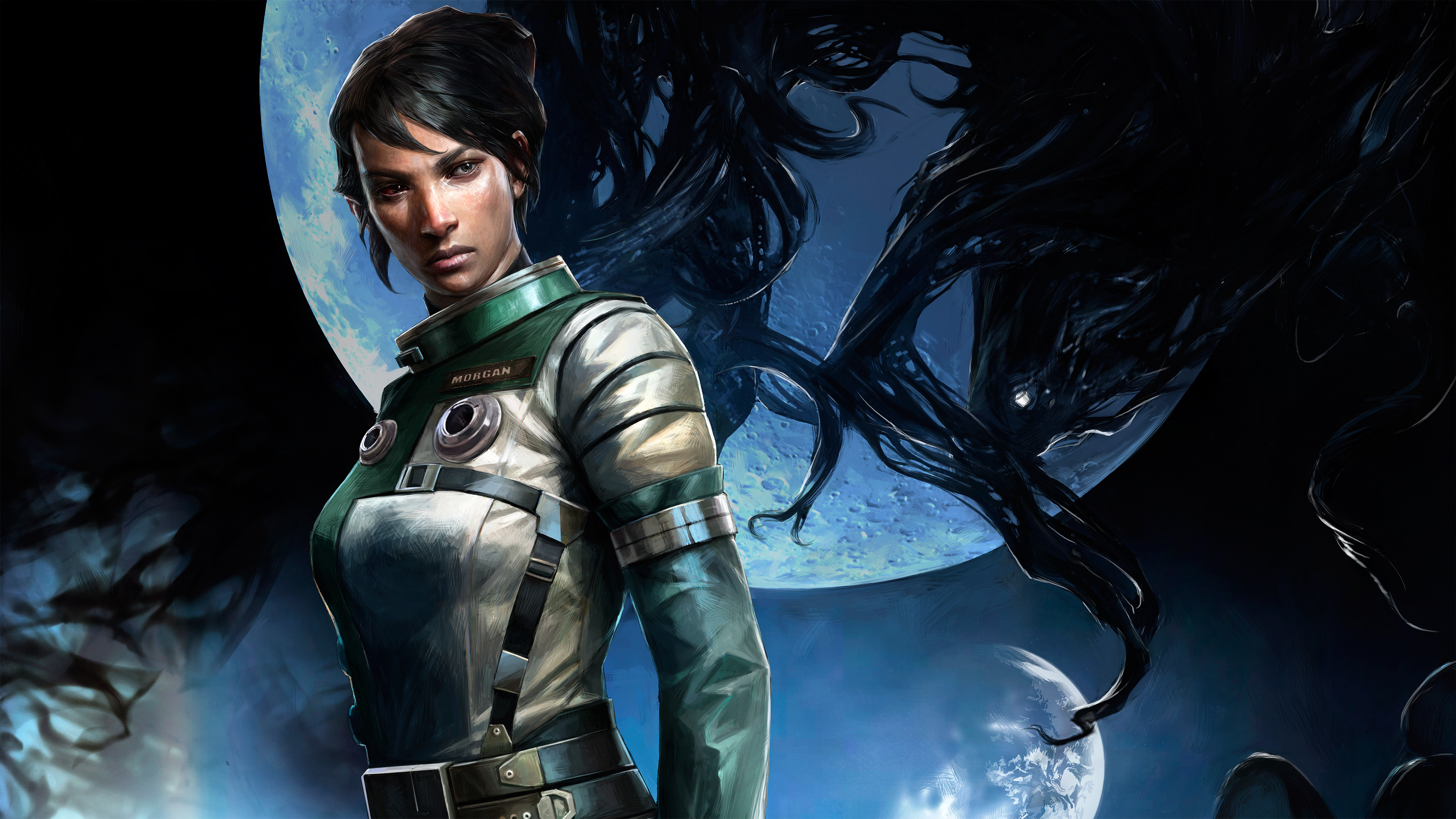 Morgan Yu Female Art - HD Wallpaper 