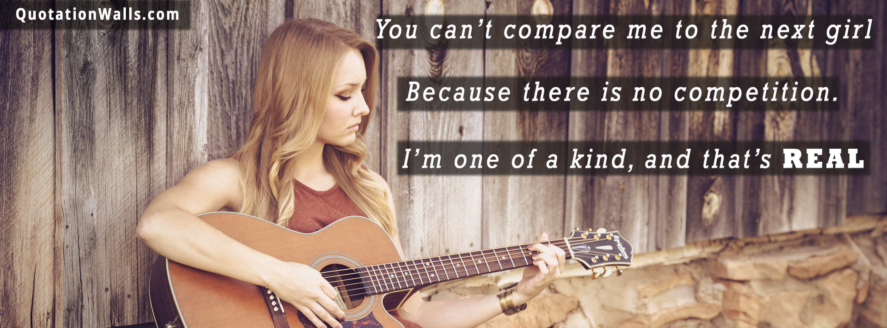 Guitar Quotes For Girls - HD Wallpaper 