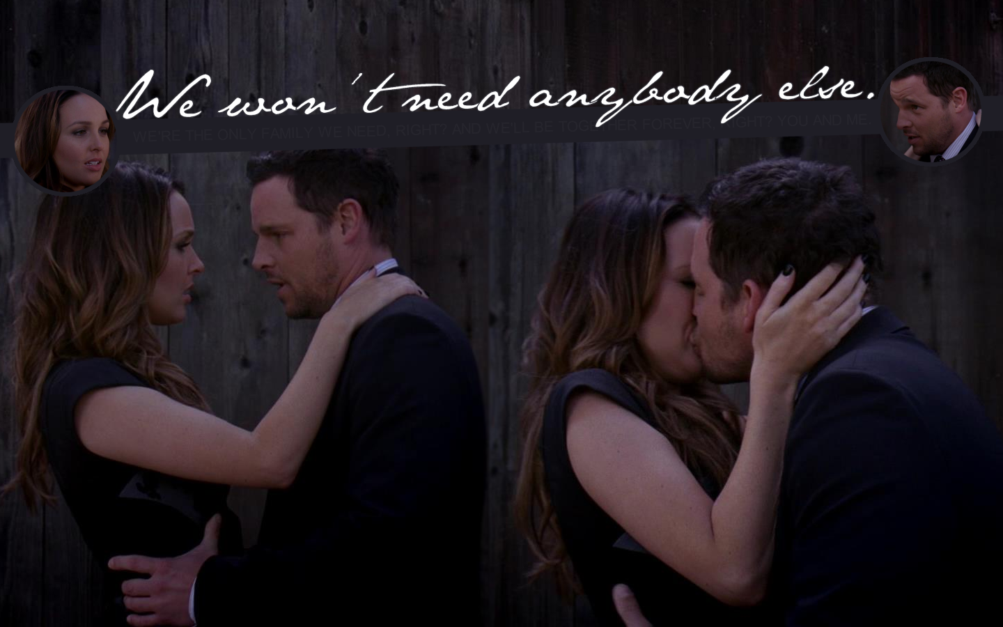 Jo/alex Wallpaper - Joe And Alex Greys - HD Wallpaper 