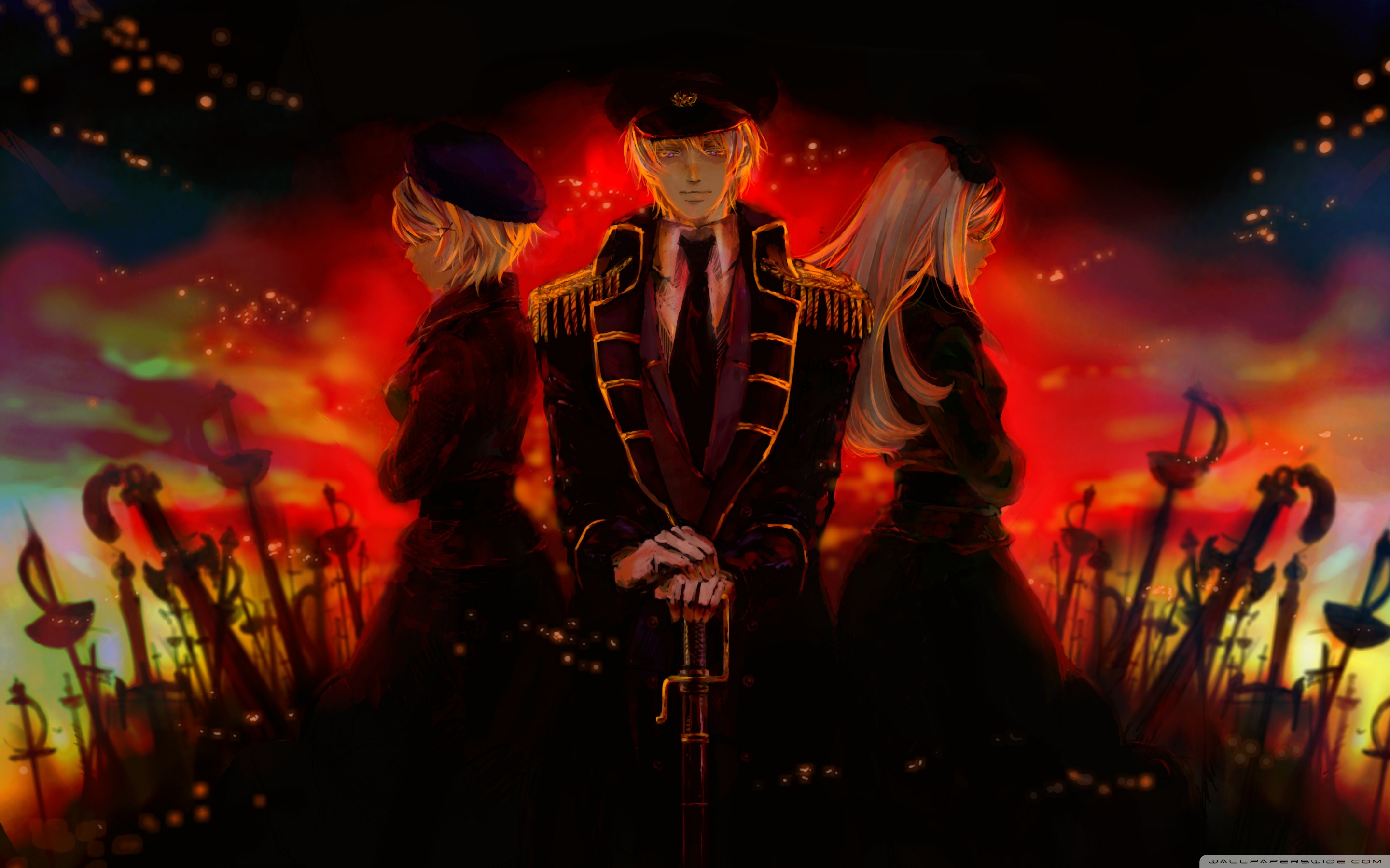 Hetalia Russia Ukraine And Belarus - HD Wallpaper 