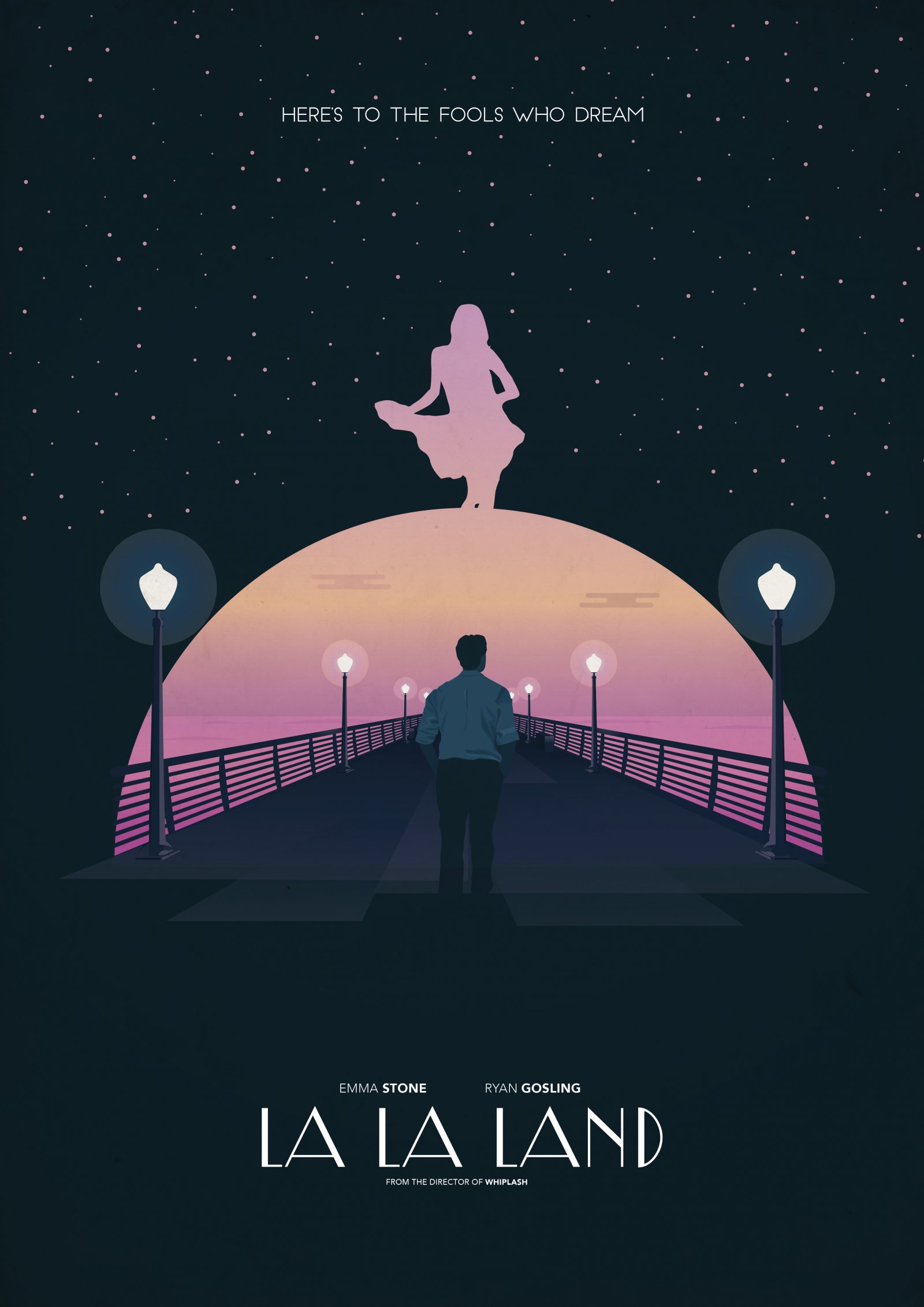La La Land Movie Poster - HD Wallpaper 