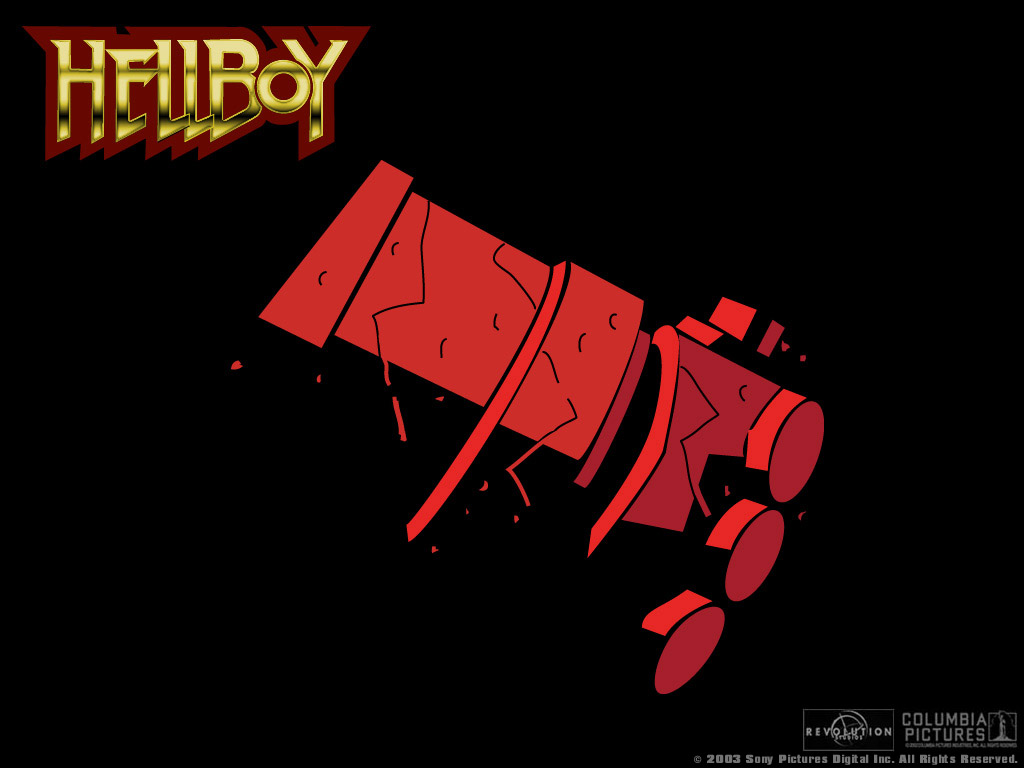Logo Hellboy Hd - HD Wallpaper 
