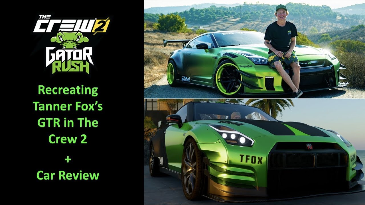 images Tanner Fox Nissan Gtr White tanner fox nissan gtr 2 0 1280x720