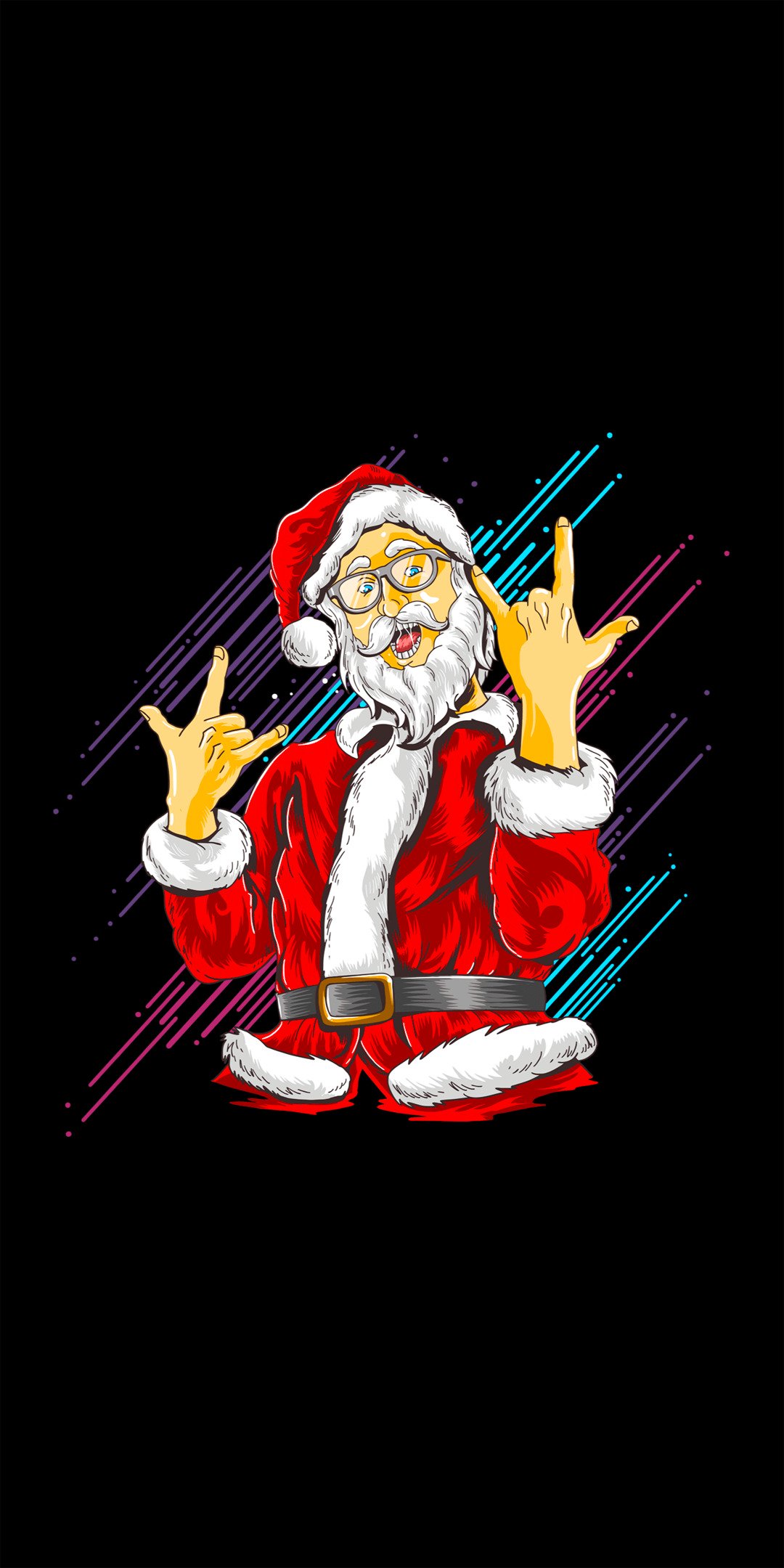 Santa Claus Rock - HD Wallpaper 