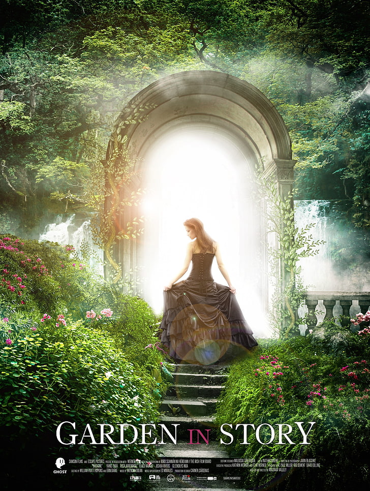 Ring Girl, Door, Forest, Women, Plant, Human Representation, - Forest With A Woman Door - HD Wallpaper 