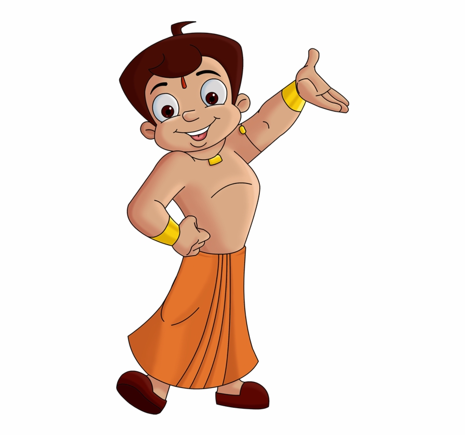 Chota Bheem Left Hand - Chhota Bheem Cartoon Png - HD Wallpaper 