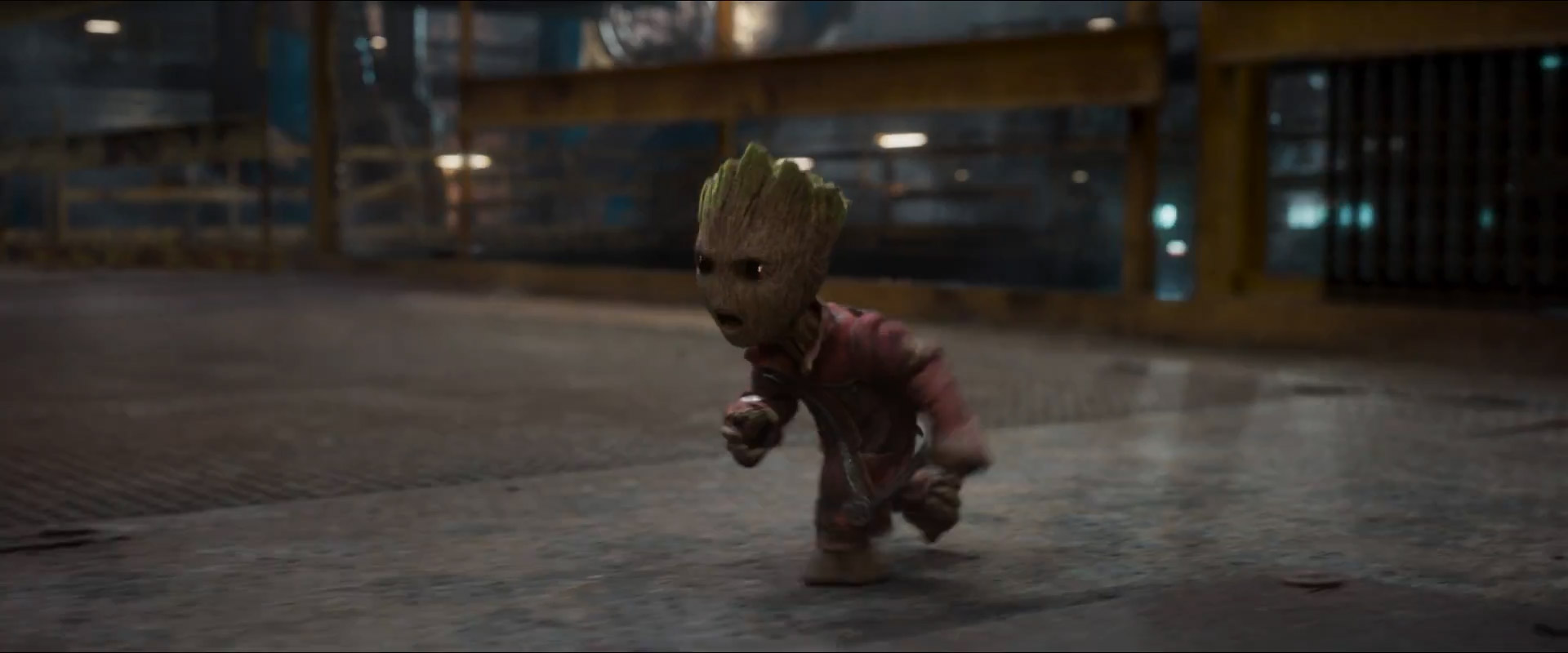 Baby Groot Yelling Gif - HD Wallpaper 