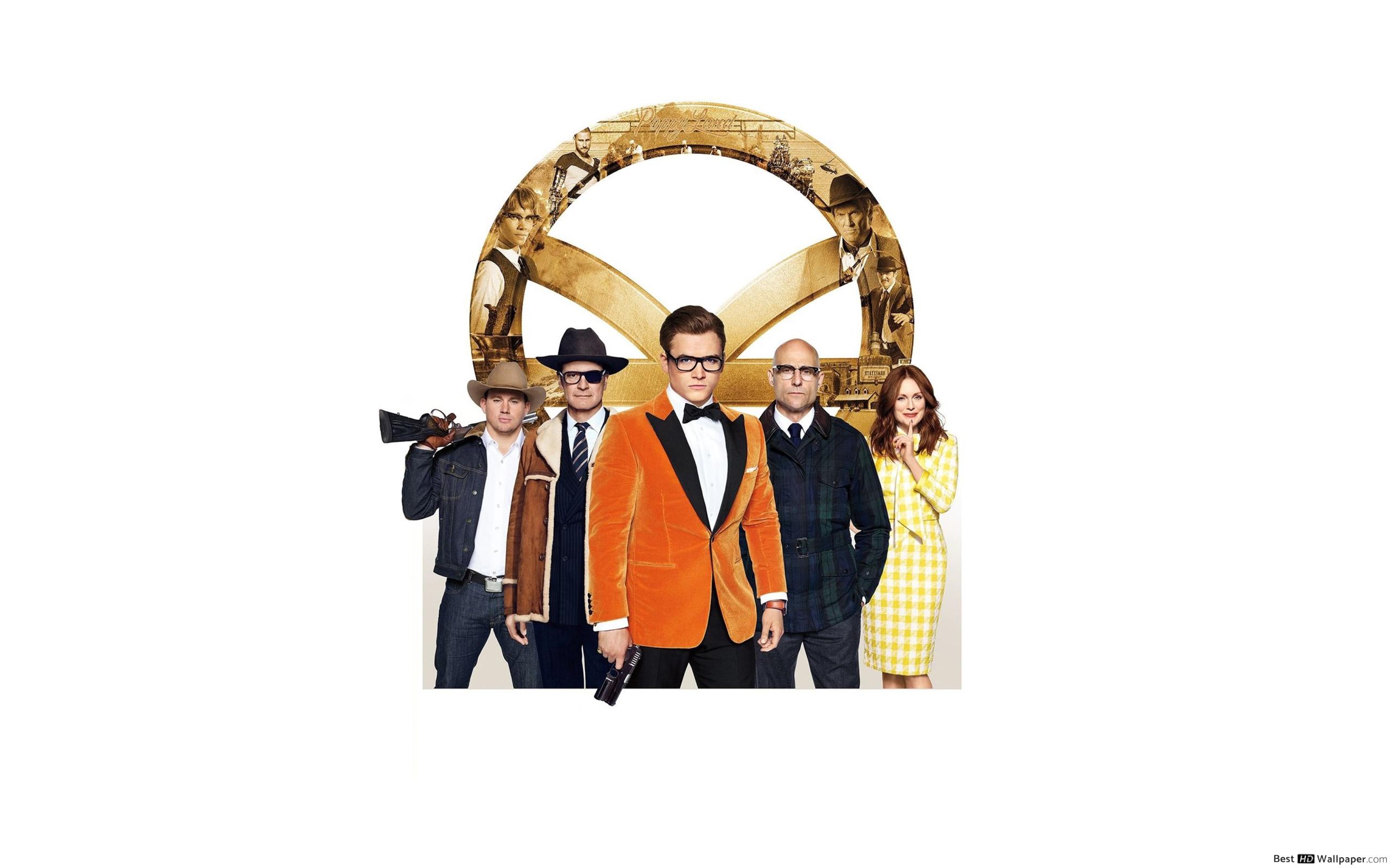 Kingsman Il Cerchio D Oro Locandina - HD Wallpaper 