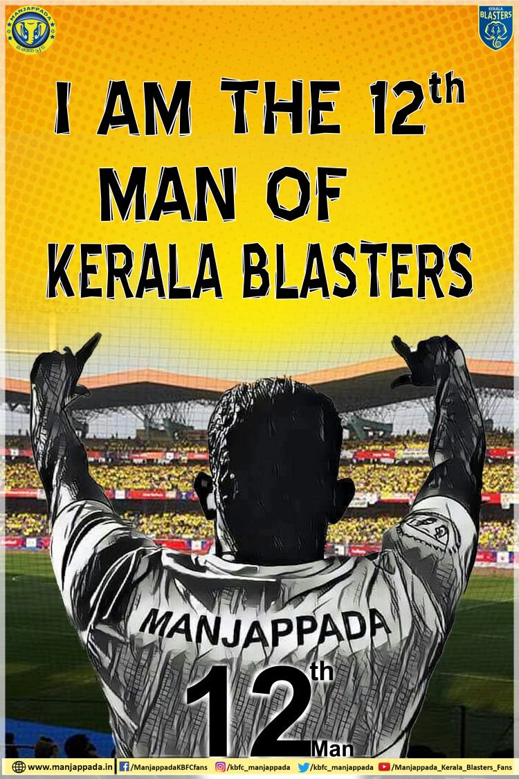 12th Man Of Kerala Blasters - 750x1125 Wallpaper 12th Man Of Kerala Blasters - 750x1125 Wallpaper