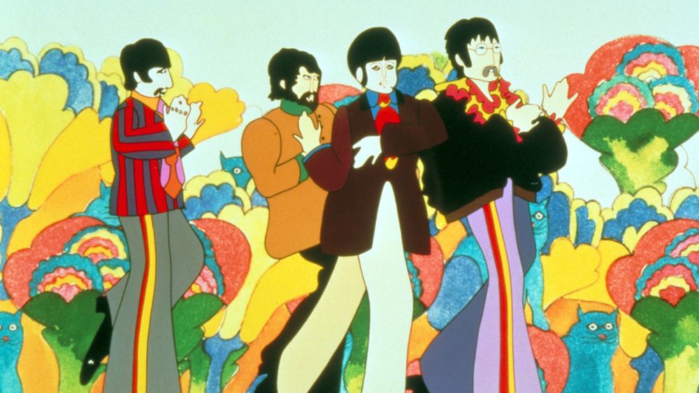 Catch The New The Yellow Wallpaper Analysis - Beatles Yellow Submarine Movie - HD Wallpaper 