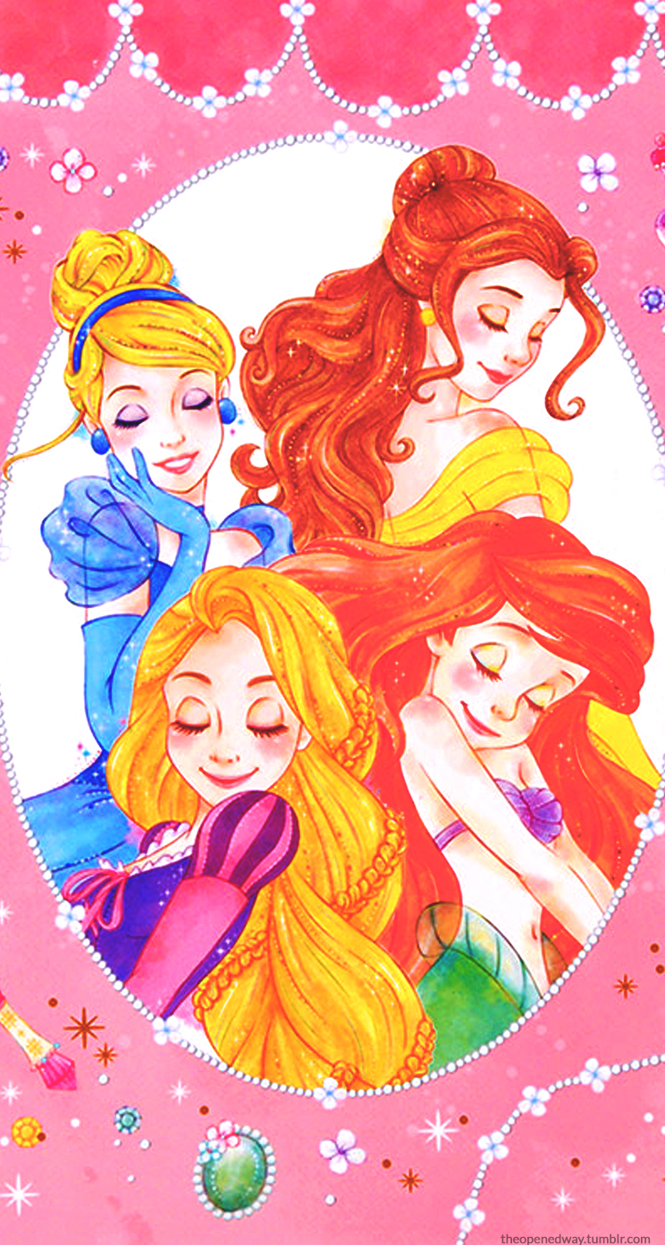 Disney Princess Wallpaper For Phone - HD Wallpaper 