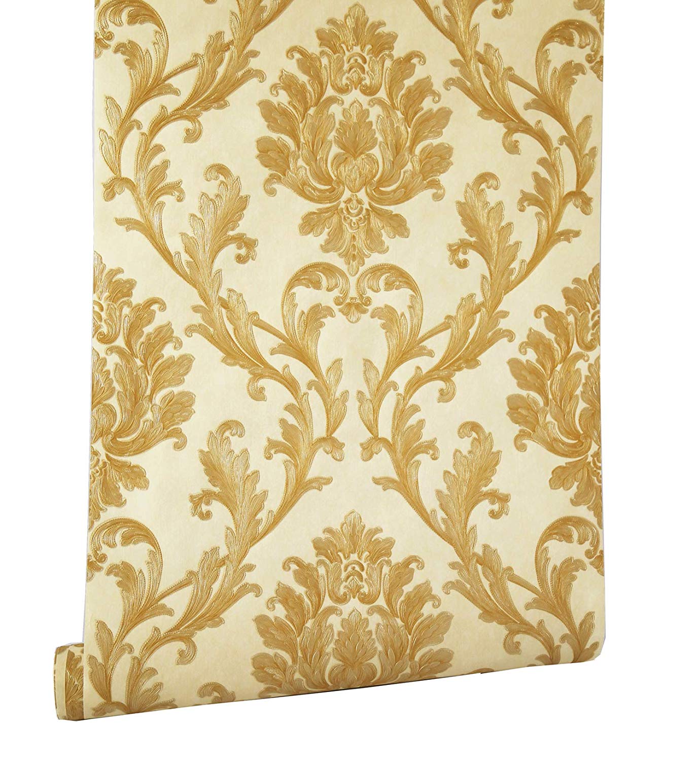 Golden And Maroon Wall Texture - HD Wallpaper 