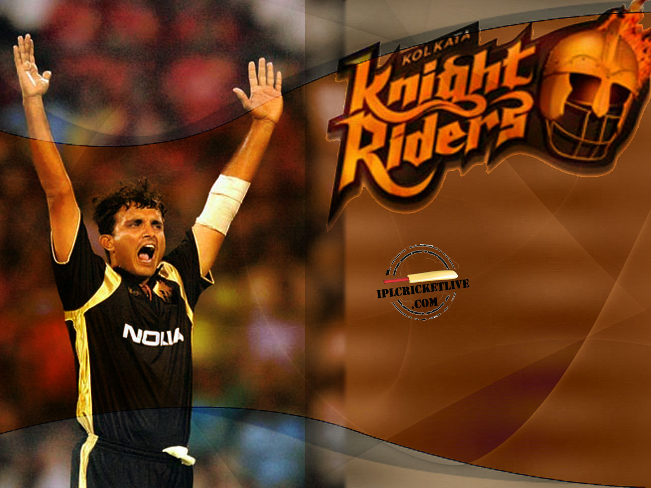 Kolkata Knight Riders 2008 - 1280x960 Wallpaper 