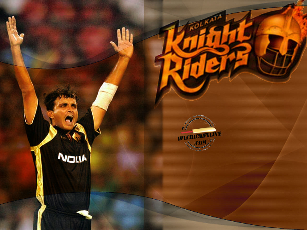 Kolkata Knight Riders 2008 - HD Wallpaper 