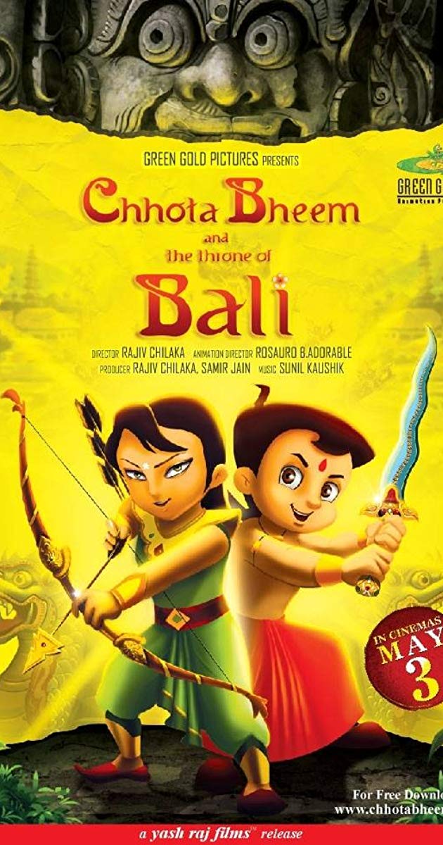 Chhota Bheem Throne Of Bali - HD Wallpaper 