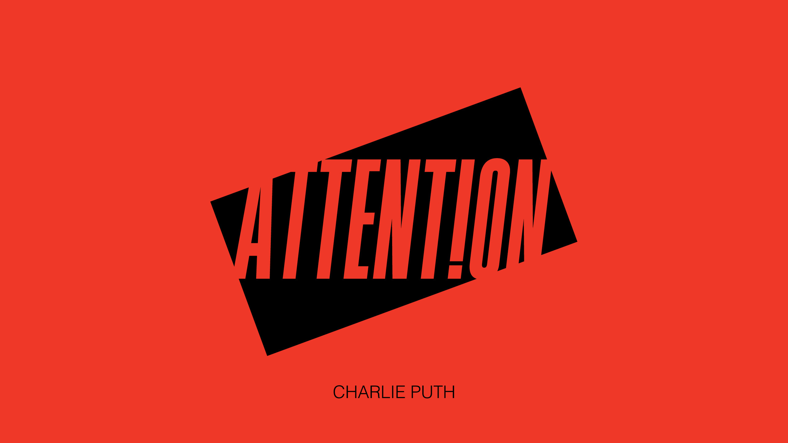 Attention Wallpaper Charlie Puth - HD Wallpaper 