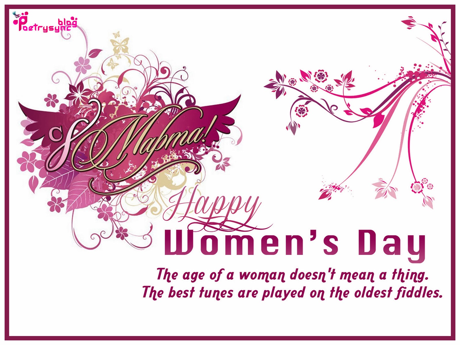 Holidays International Woman S Day Download Wallpaper - Happy International Women's Day Greetings - HD Wallpaper 