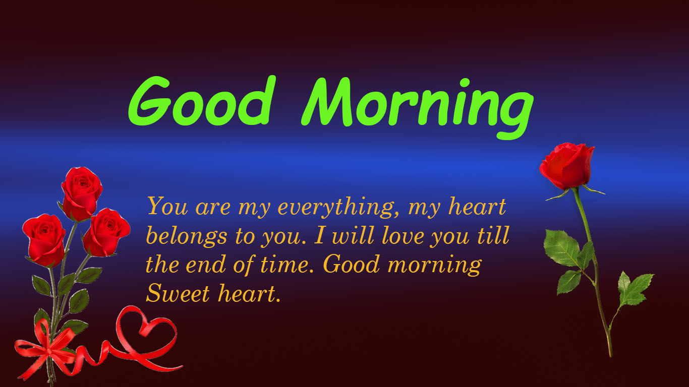 Good Morning Picture - Sense Of Belonging - HD Wallpaper 