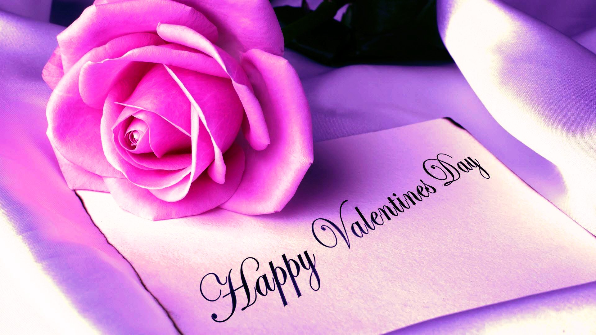 Happy Rose Day Wallpaper Hd - Cute Happy Valentines Day - HD Wallpaper 