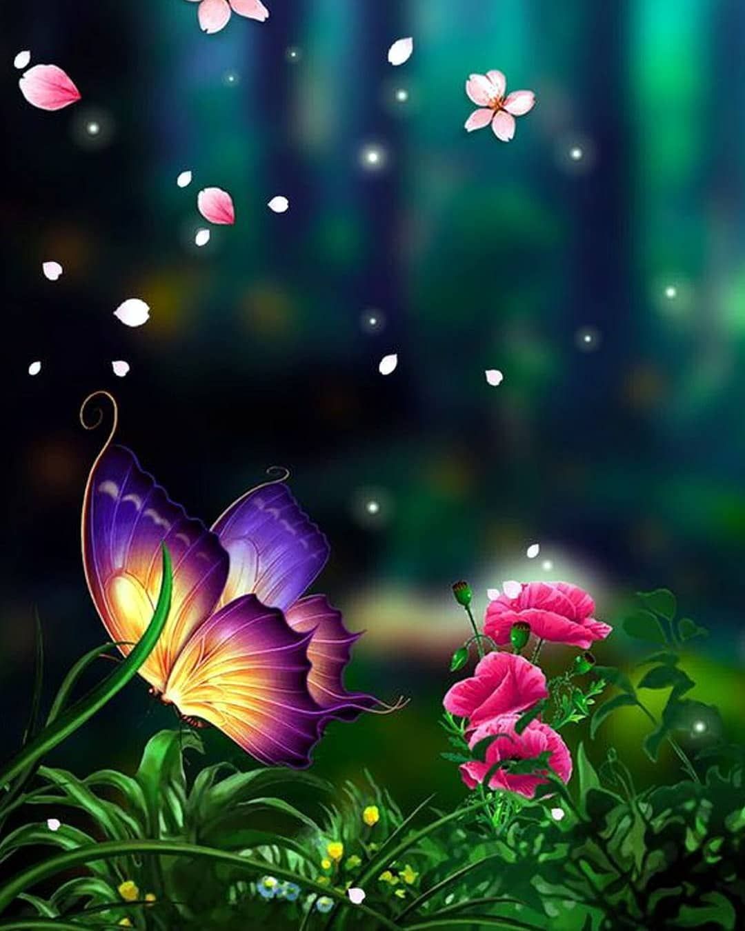 Fantasy Butterflies Backgrounds - HD Wallpaper 