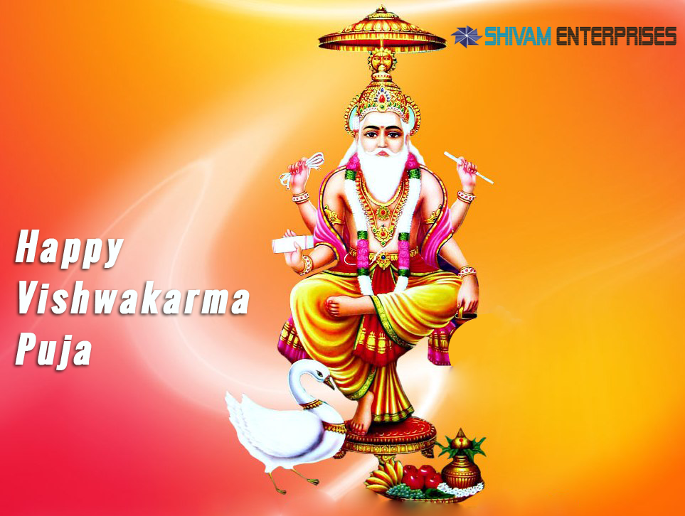 Wishes Happy Vishwakarma Puja - HD Wallpaper 
