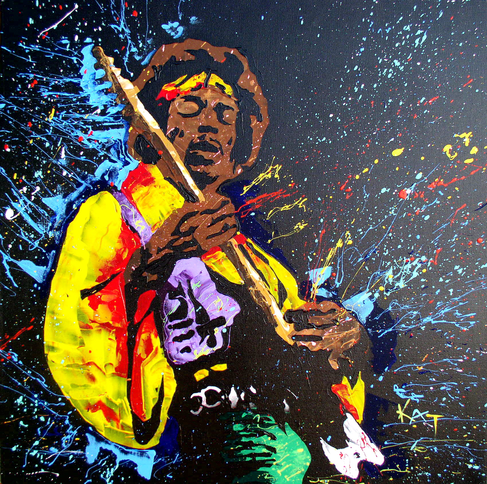 Wallpaper - Jimi Hendrix Phone Background - HD Wallpaper 