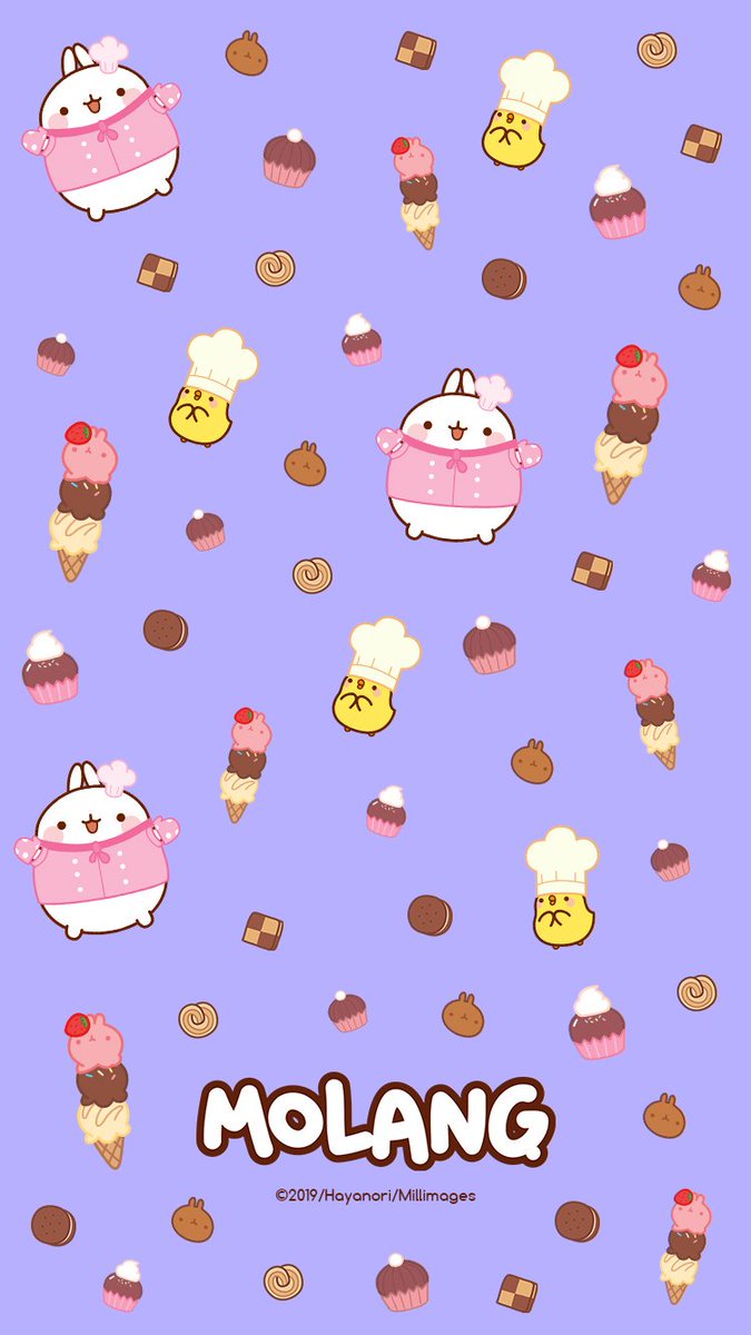 Molang Wallpaper And Piu Piu - 675x1200 Wallpaper - teahub.io