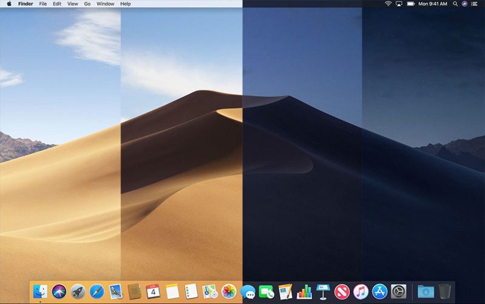 Mac Os Mojave Desktop - HD Wallpaper 