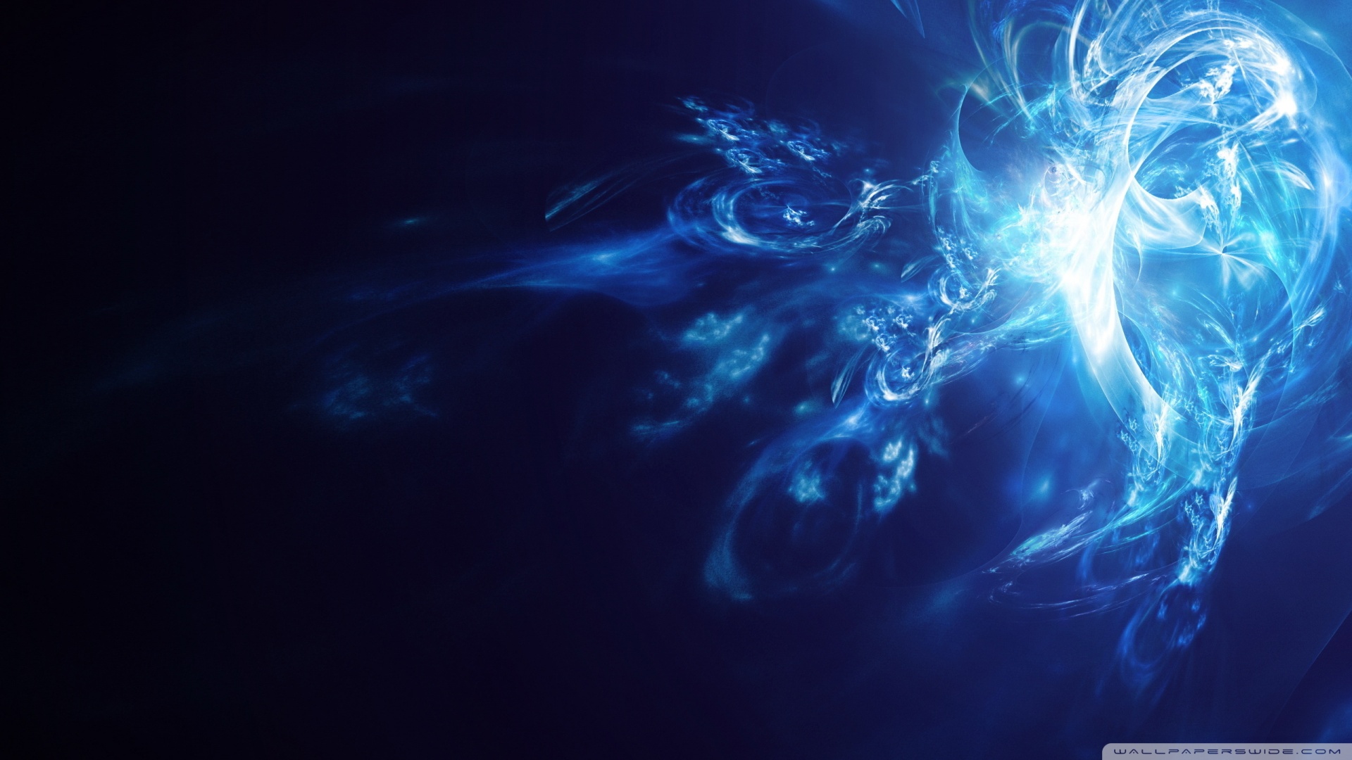 Blue Smoke - HD Wallpaper 