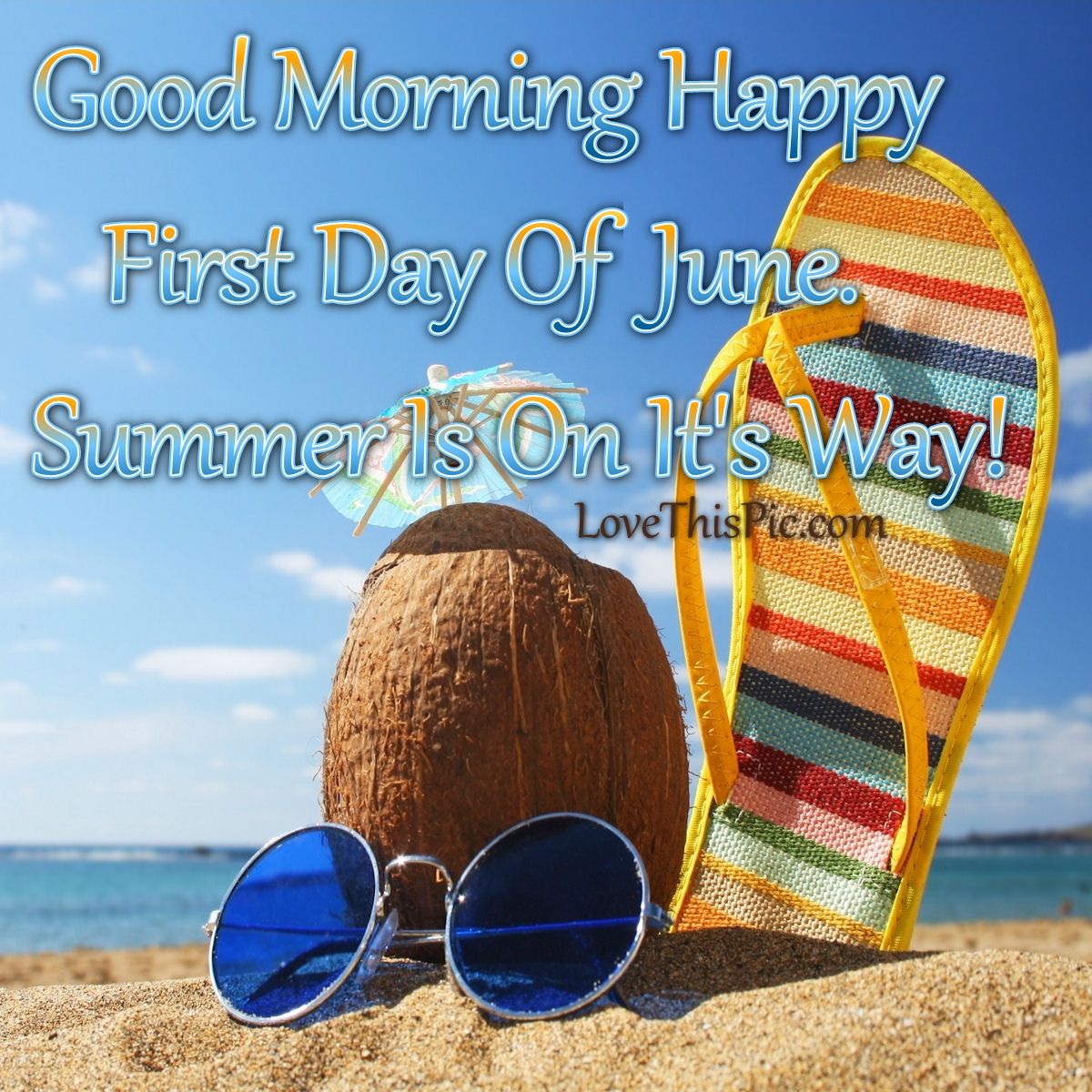 Good Morning Happy First Day Of June - Happy First Day Of June - HD Wallpaper 