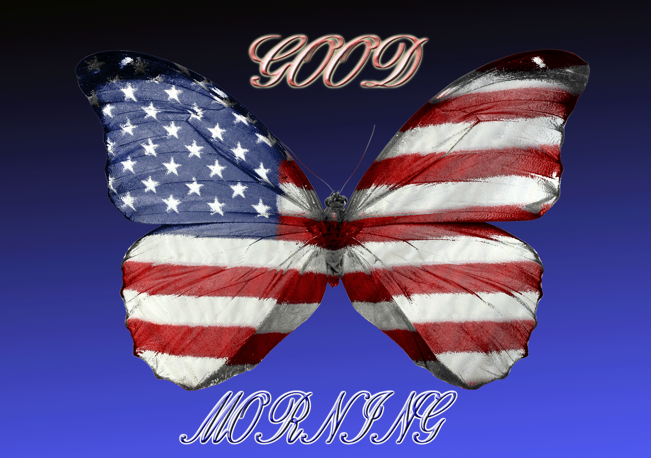 Good Morning America Good Morning Myspace Goodmorong - Good Morning America Flag - HD Wallpaper 