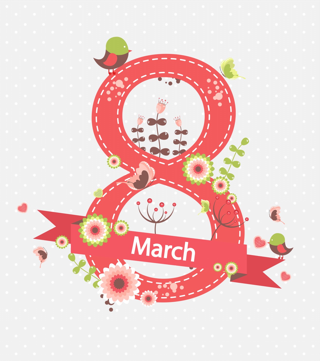 Привітання З 8 Березня Дівчині - HD Wallpaper 