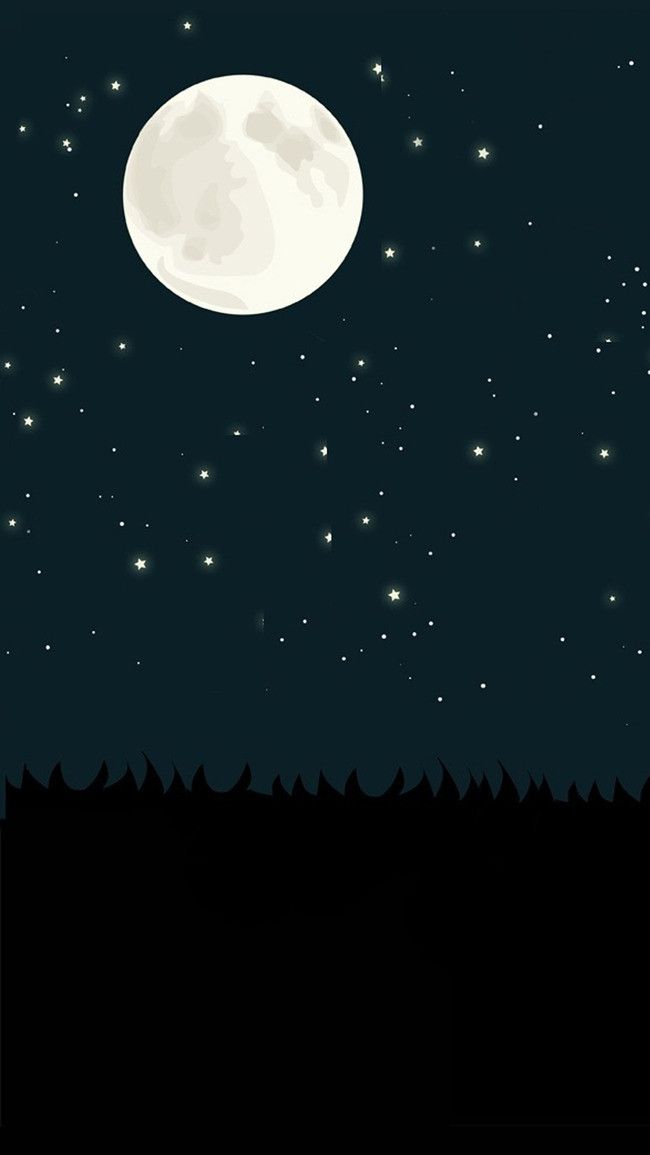 Background Bulan Dan Bintang - HD Wallpaper 