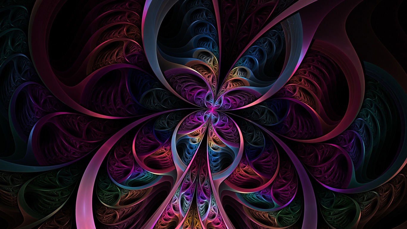 Papel Pintado De Escritorio Psicodélico Amazing-creative - Fractal Wallpapers For Phone - HD Wallpaper 
