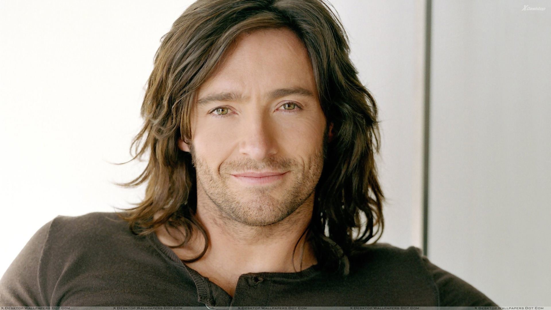 1920x1080, You Are Viewing Wallpaper Titled Hugh Jackman - Long Hair Hugh Jackman - HD Wallpaper 