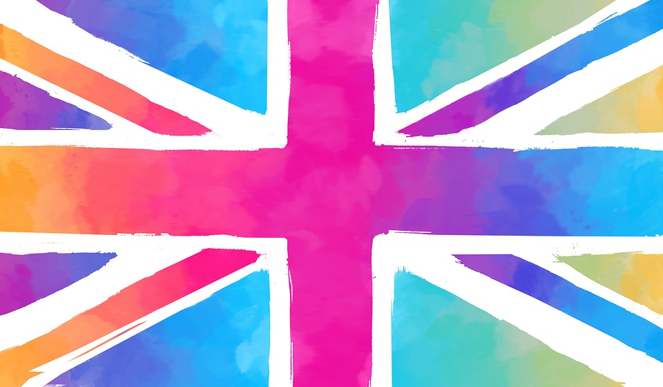 Union Jack, England, Inggris, Bendera, Simbol, Hebat - Union Jack In Pink - HD Wallpaper 