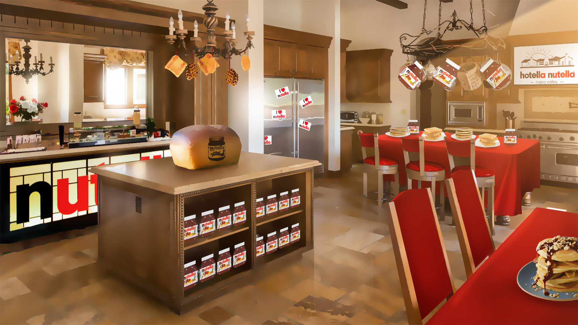 Hotel Nutella Napa Valley - HD Wallpaper 