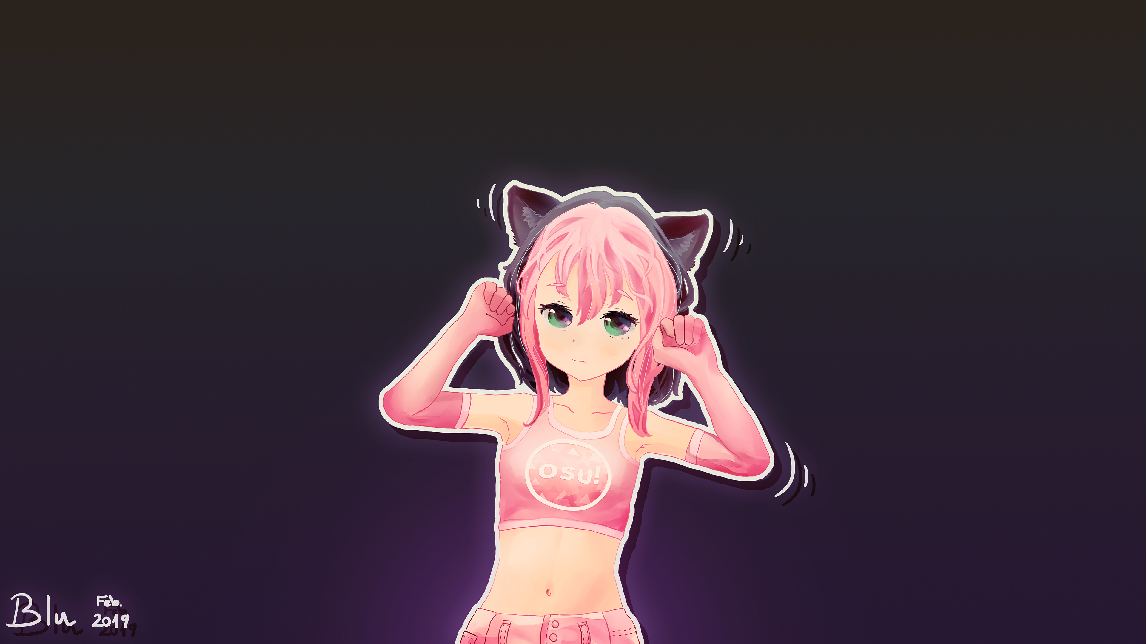 Pippi Osu - HD Wallpaper 