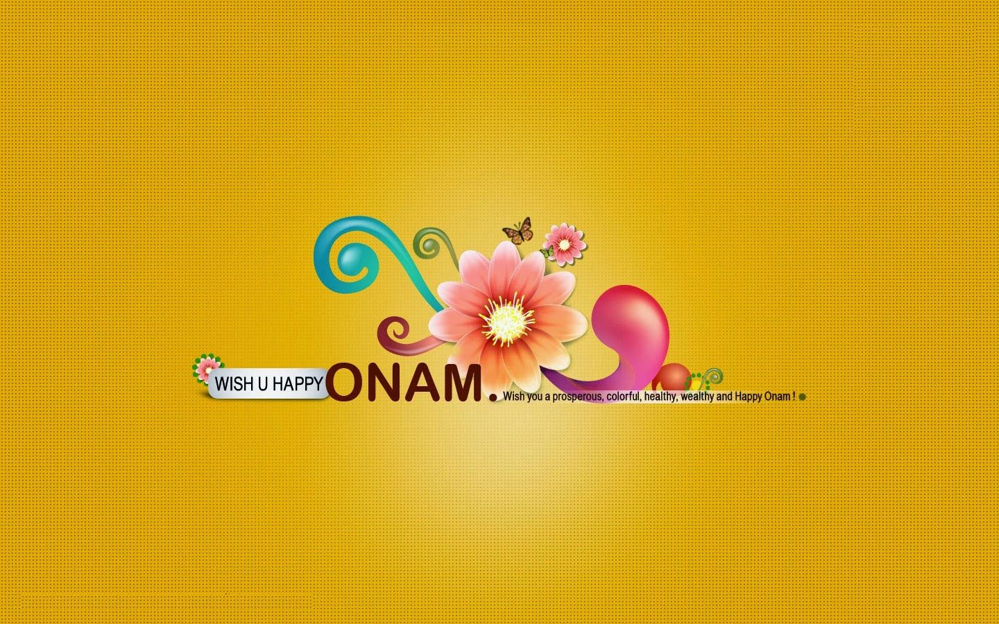Happy Onam 2018 Wishes With Flood In Kerala - HD Wallpaper 
