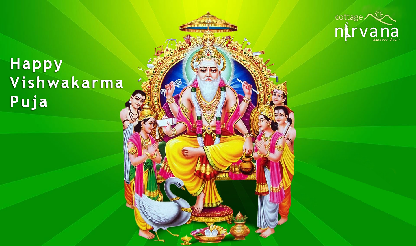Happy Vishwakarma Puja Wallpaper - HD Wallpaper 