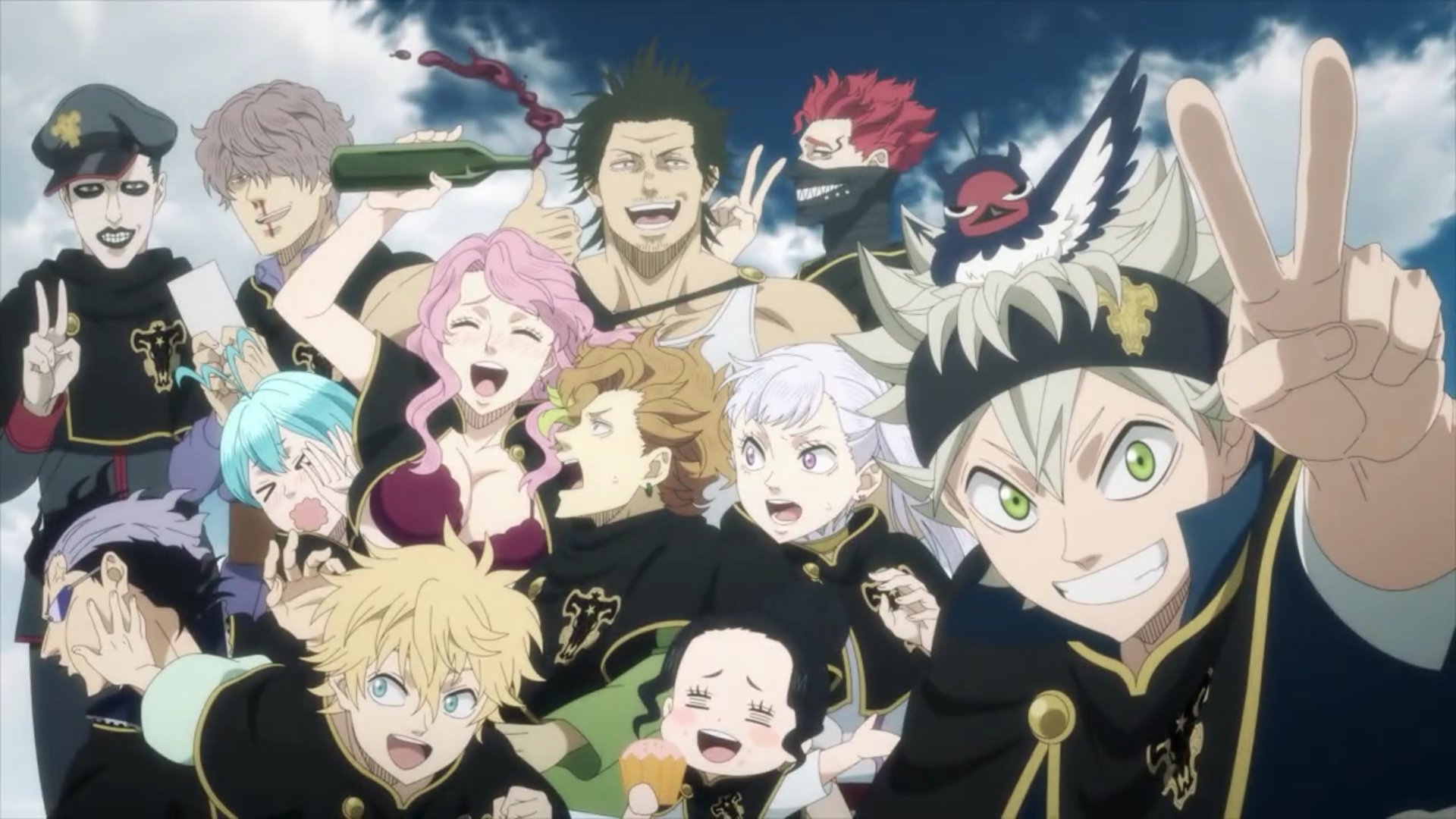 Black Bulls - Black Clover Opening 7 - HD Wallpaper 