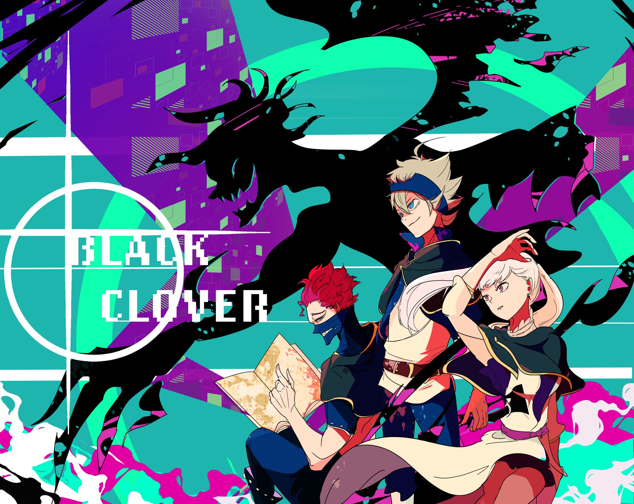 Black Clover - Charlotte Yami Black Clover - HD Wallpaper 