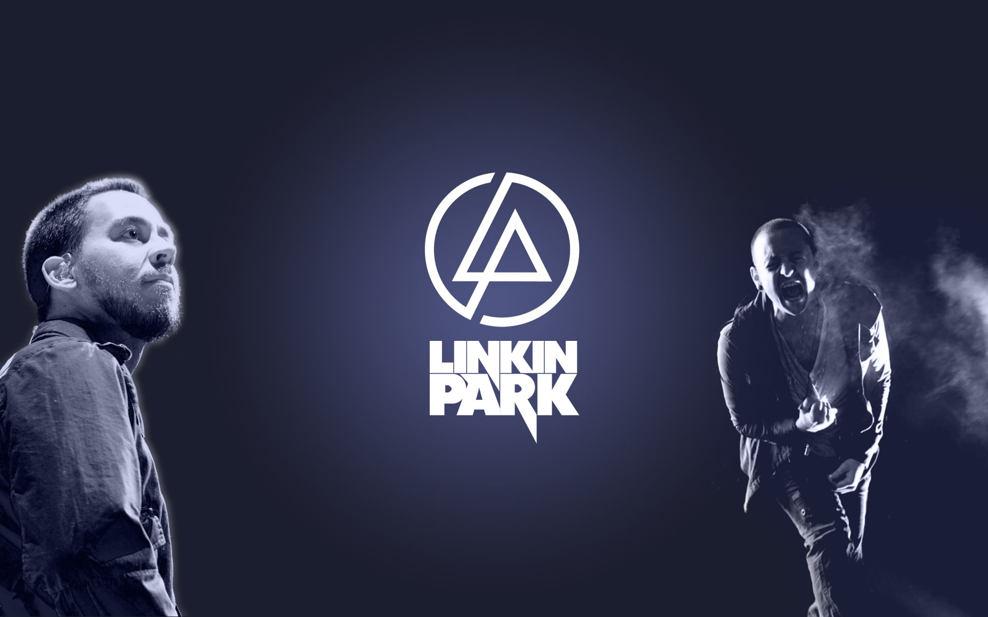 Mike Shinoda Chester Bennington - HD Wallpaper 