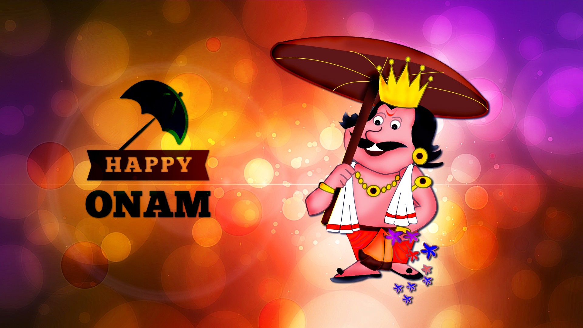 Onam Background Wallpaper - Happy Onam - HD Wallpaper 