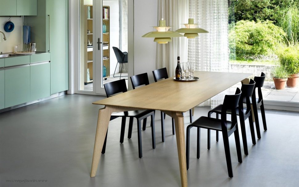 Dining Room Interior Design Hd Wallpaper Rk Inside - Dining Room Images Hd - HD Wallpaper 